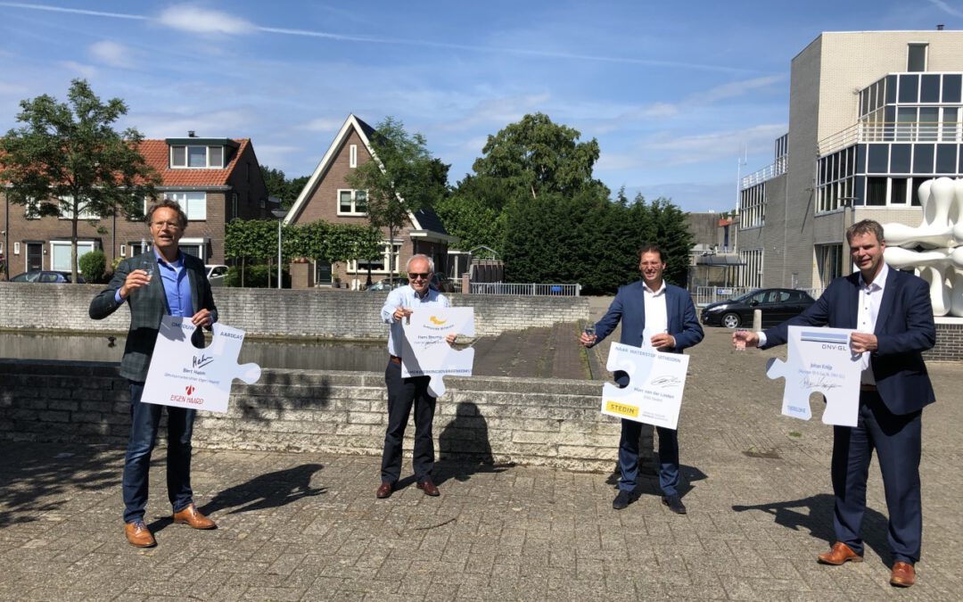 Geslaagde ombouw aardgas naar waterstof in Uithoorn